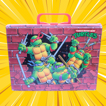 Vintage TMNT Kassetten-Koffer 1991 fortyfour Arnheim | Hoppla-Stuff